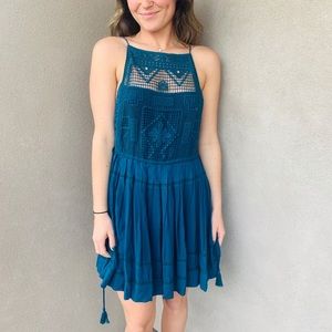 Free People blue sundress | M